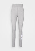 Nike Sportswear W NSW ESSNTL LGGNG FUTURA HW - Leggings - Trousers - dk grey heather/white