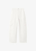 Mango ADULT - Wide Leg - white