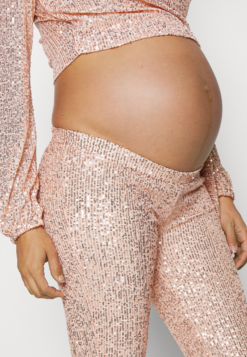 Pieces Maternity PCMDELPHIA FLARED PANTS