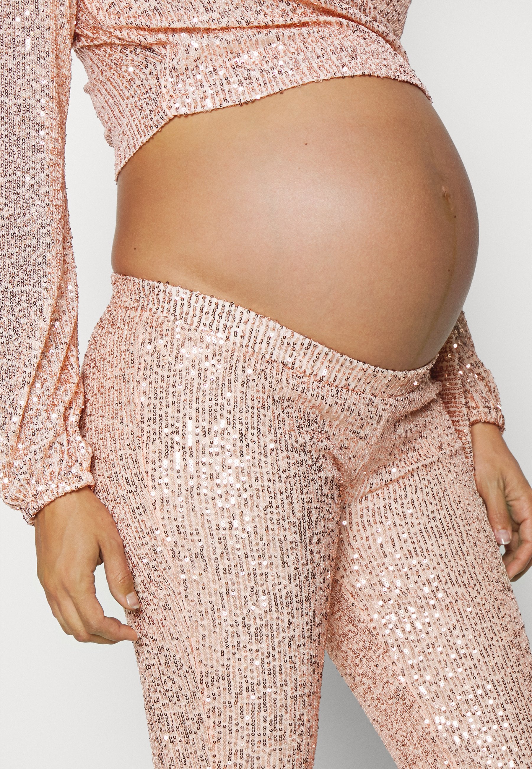 Pieces Maternity PCMDELPHIA FLARED PANTS