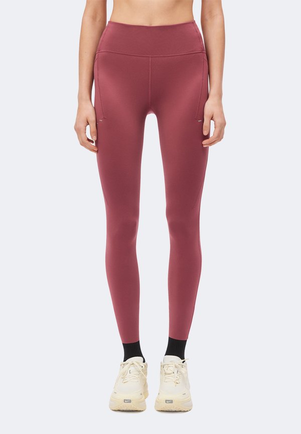 Nike Performance SWIFT - Running tights - pink smoke