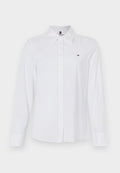 Tommy Hilfiger STRETCH REGULAR SHIRT - Button-down blouse - white