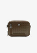 Guess TORINO MINI CROSSBODY TASCHE - Cross body bag - olivgrün