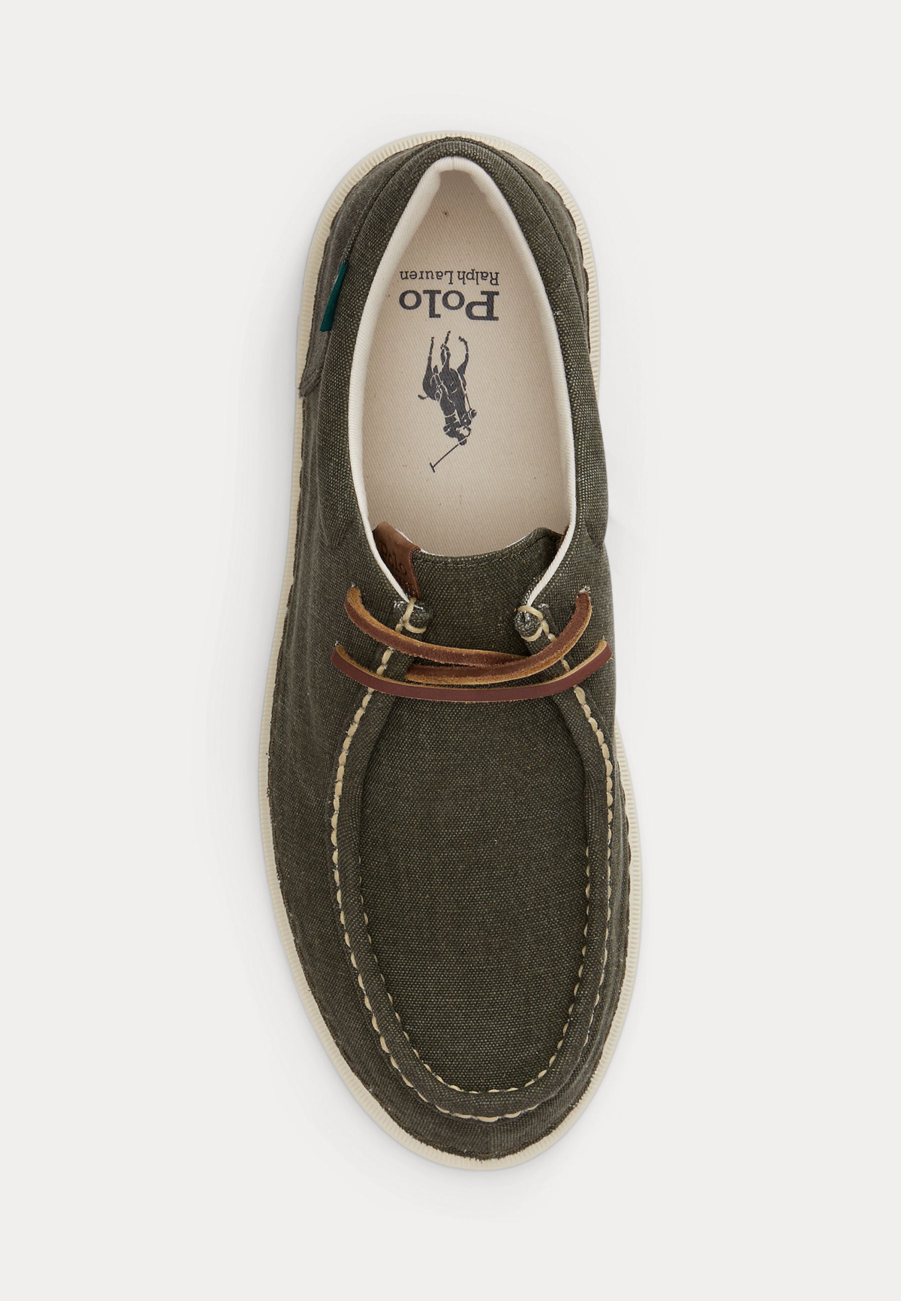 Polo Ralph Lauren RLITE WASHED CANVAS MOC-TOE SHOE