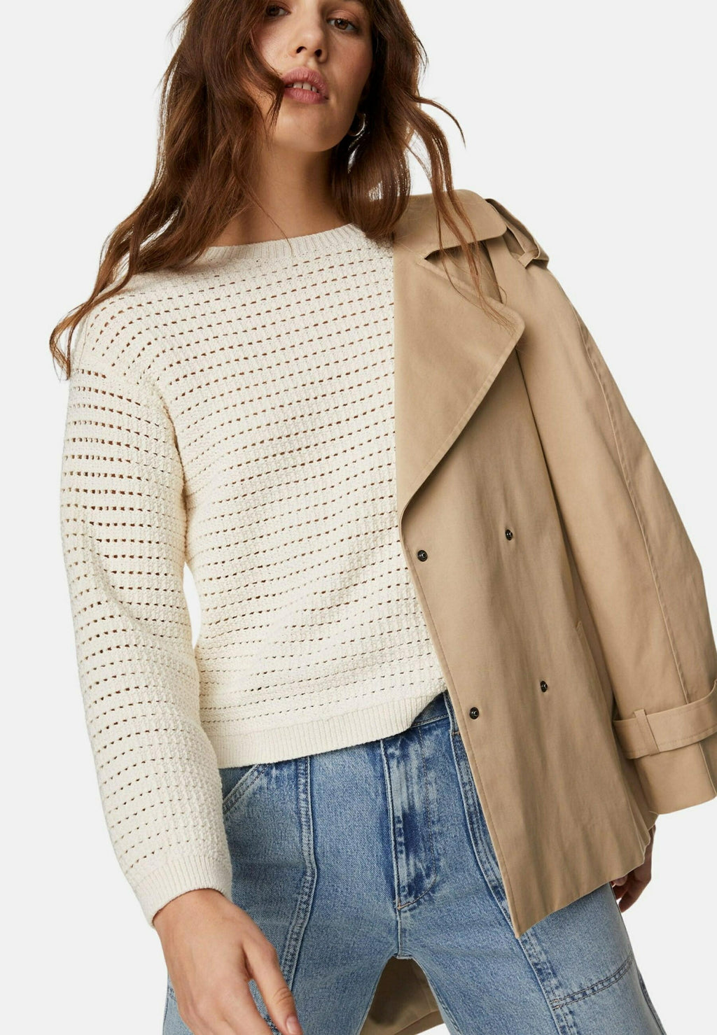 Marks & Spencer RICH TEXTURED CREW NECK