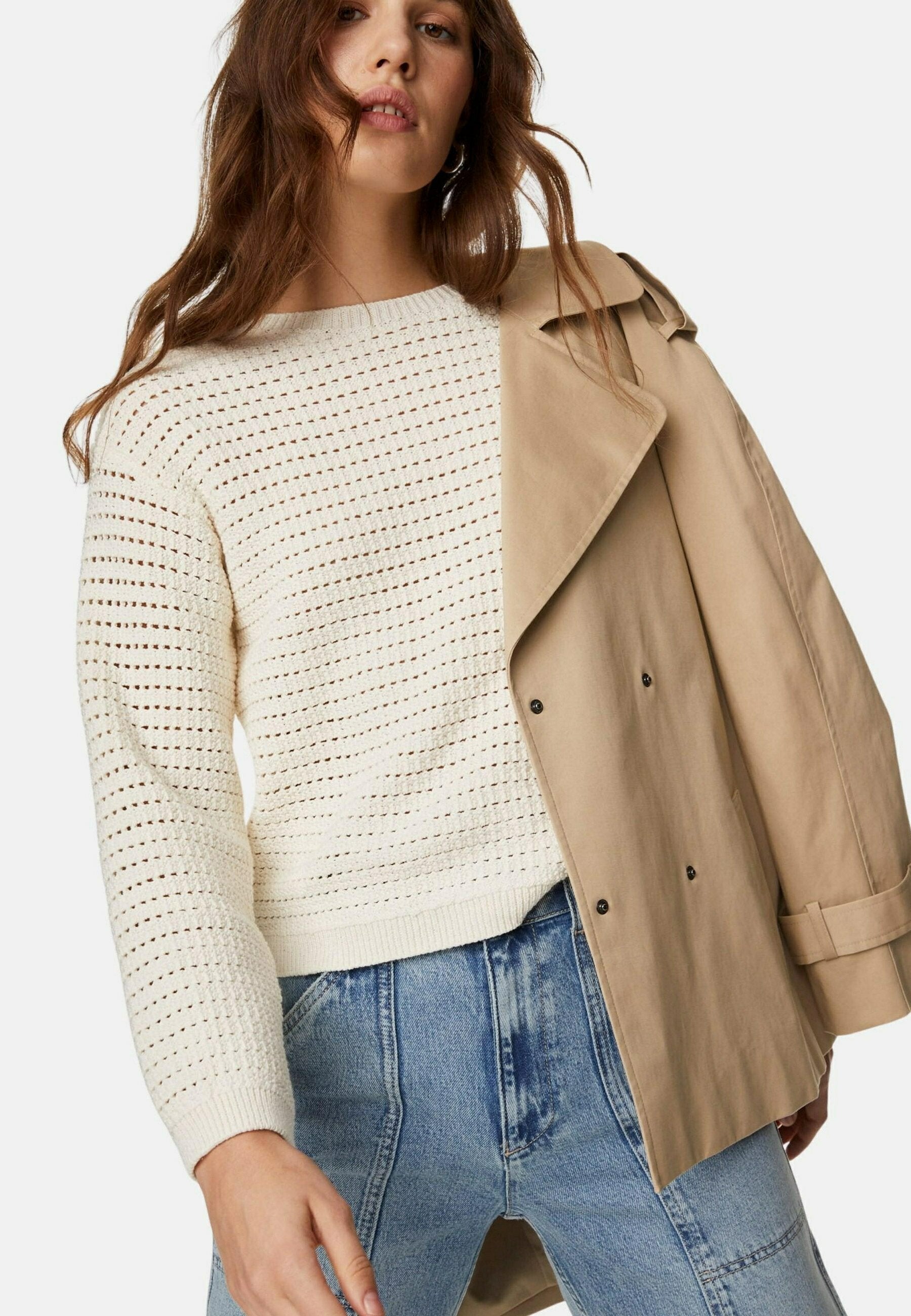 Marks & Spencer RICH TEXTURED CREW NECK