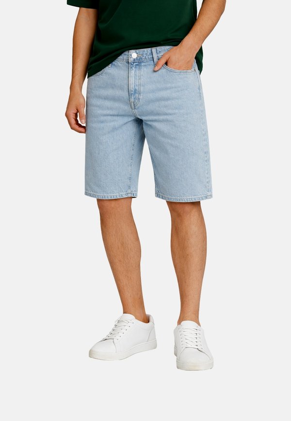Jack & Jones gy fit - Denim shorts - blue denim