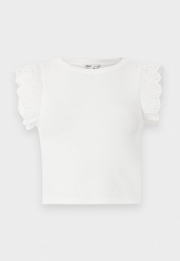 ONLY ONLMATHILDA - Print T-shirt - cloud dancer