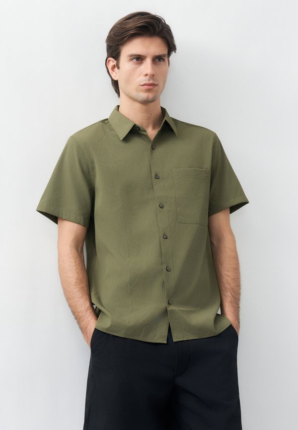 Calvin Klein SOLID SEERSUCKER CLASSIC SHIRT