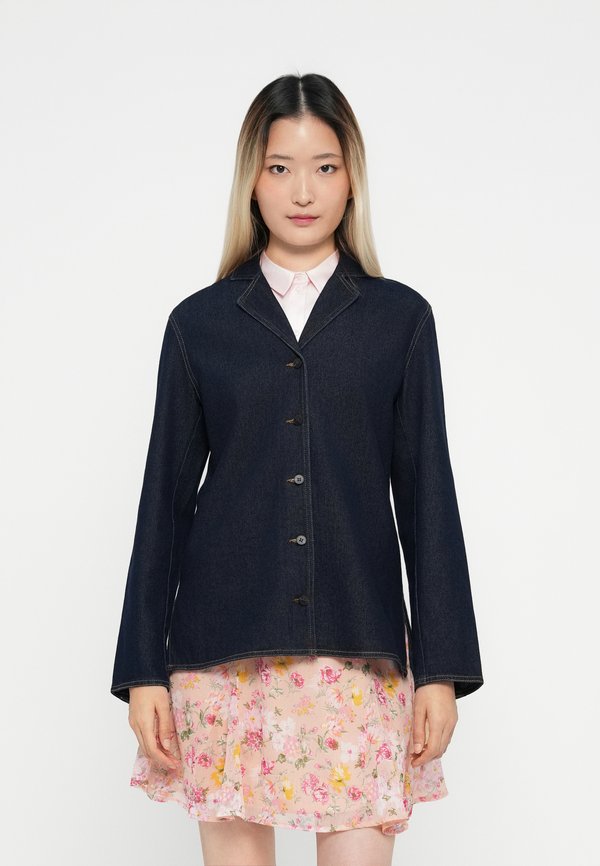 Vero Moda VMKANIKA  - Denim jacket - dark blue denim