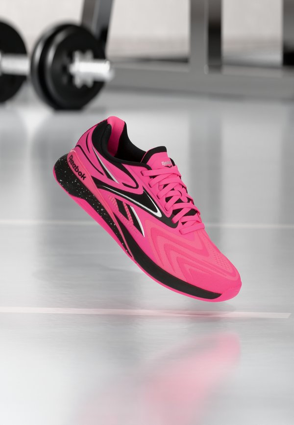 Reebok NANO X5 EDGE - Training shoe - atomic pink/white