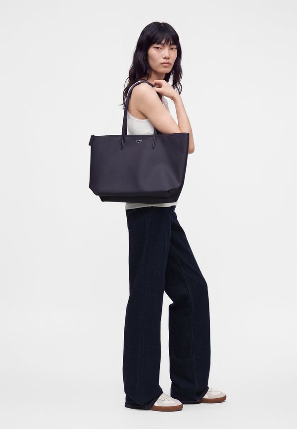 Lacoste Tote bag - dark purple