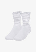 Under Armour SPORTSTYLE COTTON SCRUNCH - Sports socks - white
