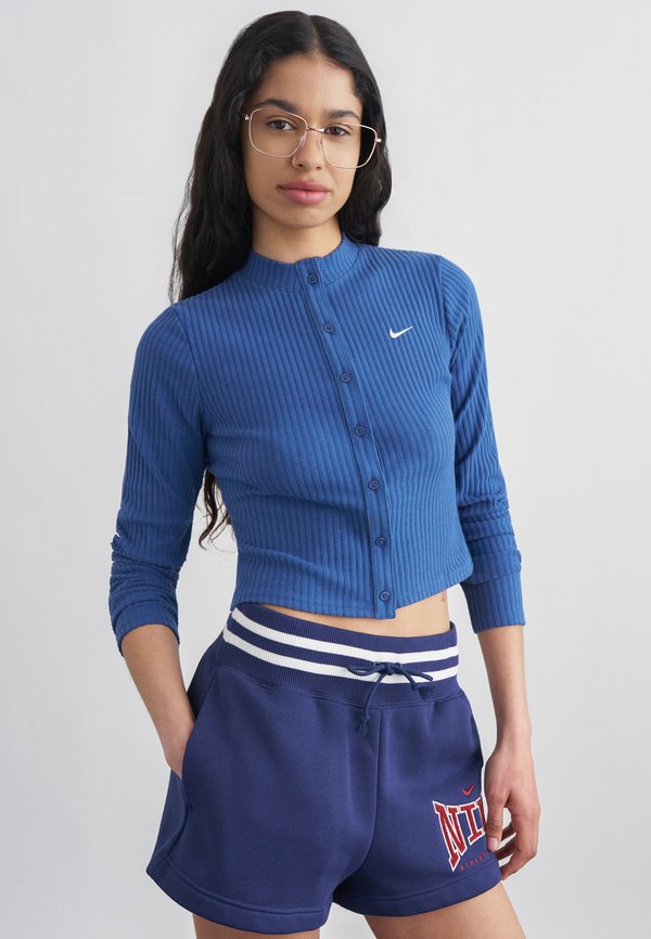 Nike Sportswear CHILL - Cardigan - mystic navy/sail