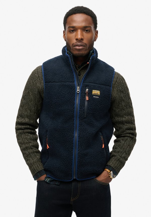 Superdry & Co GILET - Waistcoat - eclipse navy