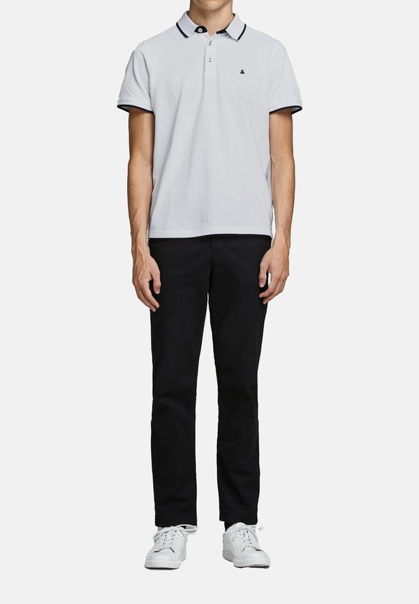 Jack & Jones 2ER PACK PAULOS SLIM FIT - Polo shirt - grau weiß
