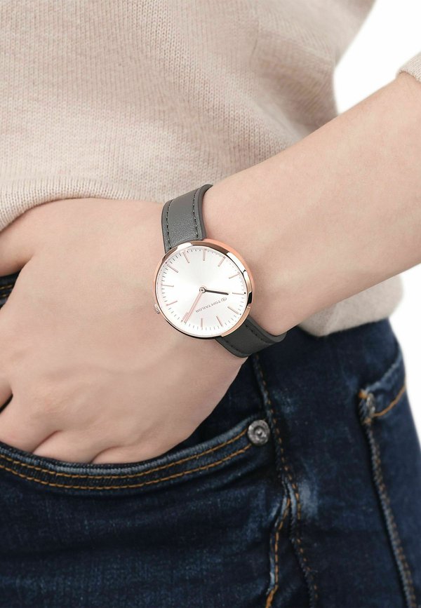 TOM TAILOR Watch - grau