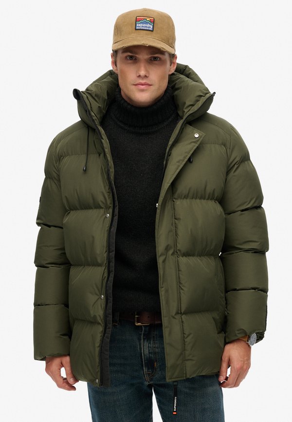 Superdry & Co Cap - washed tan cord