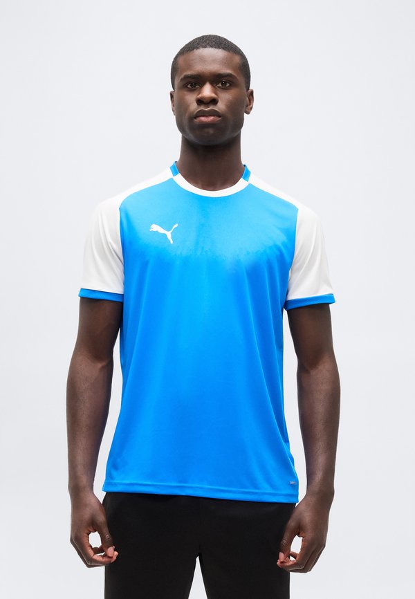 Puma TEAMLIGA MATCHDAY - Sports T-shirt - electro royal/white