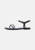 Calvin Klein T-bar sandals - triple black