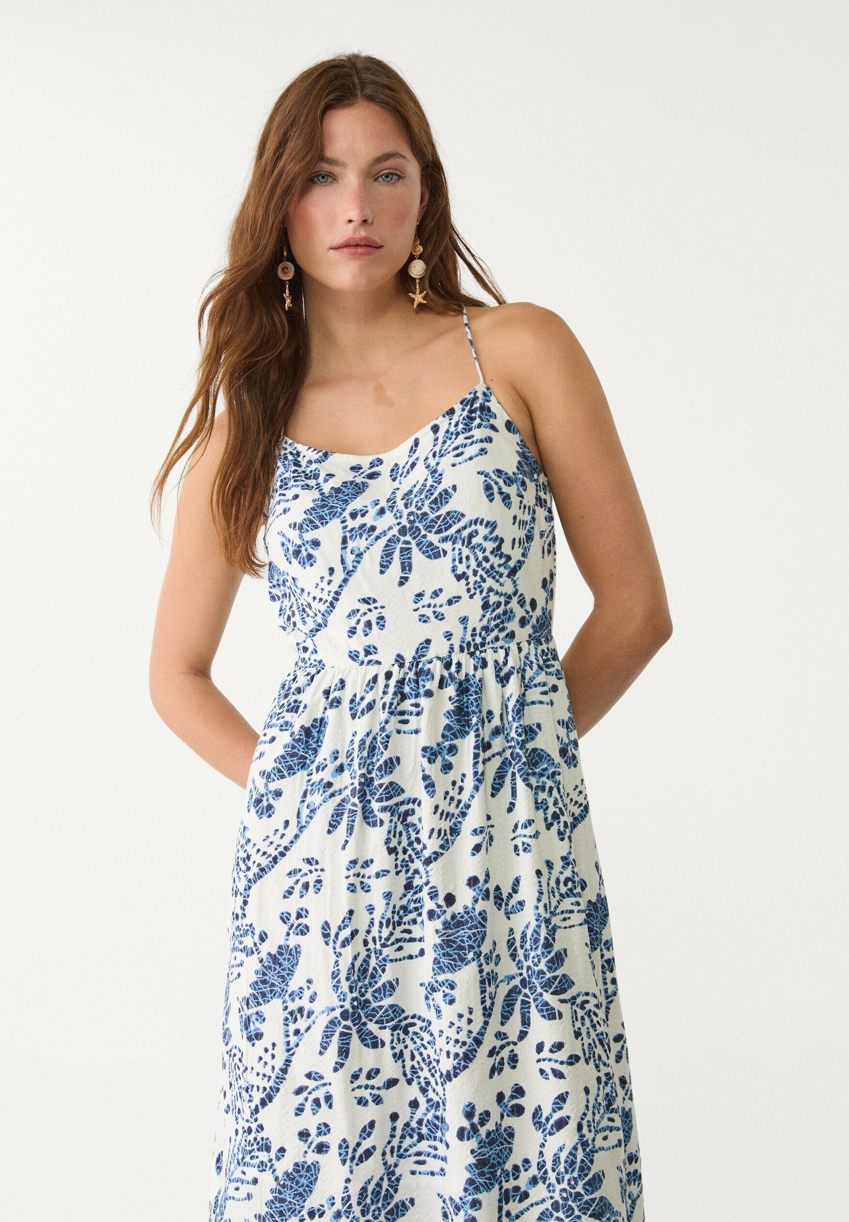 Stradivarius PRINTED OPEN BACK