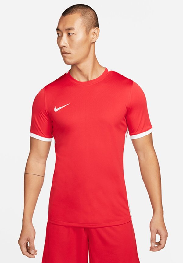 Nike Performance TEAMSPORT - Sports T-shirt - rotweiss