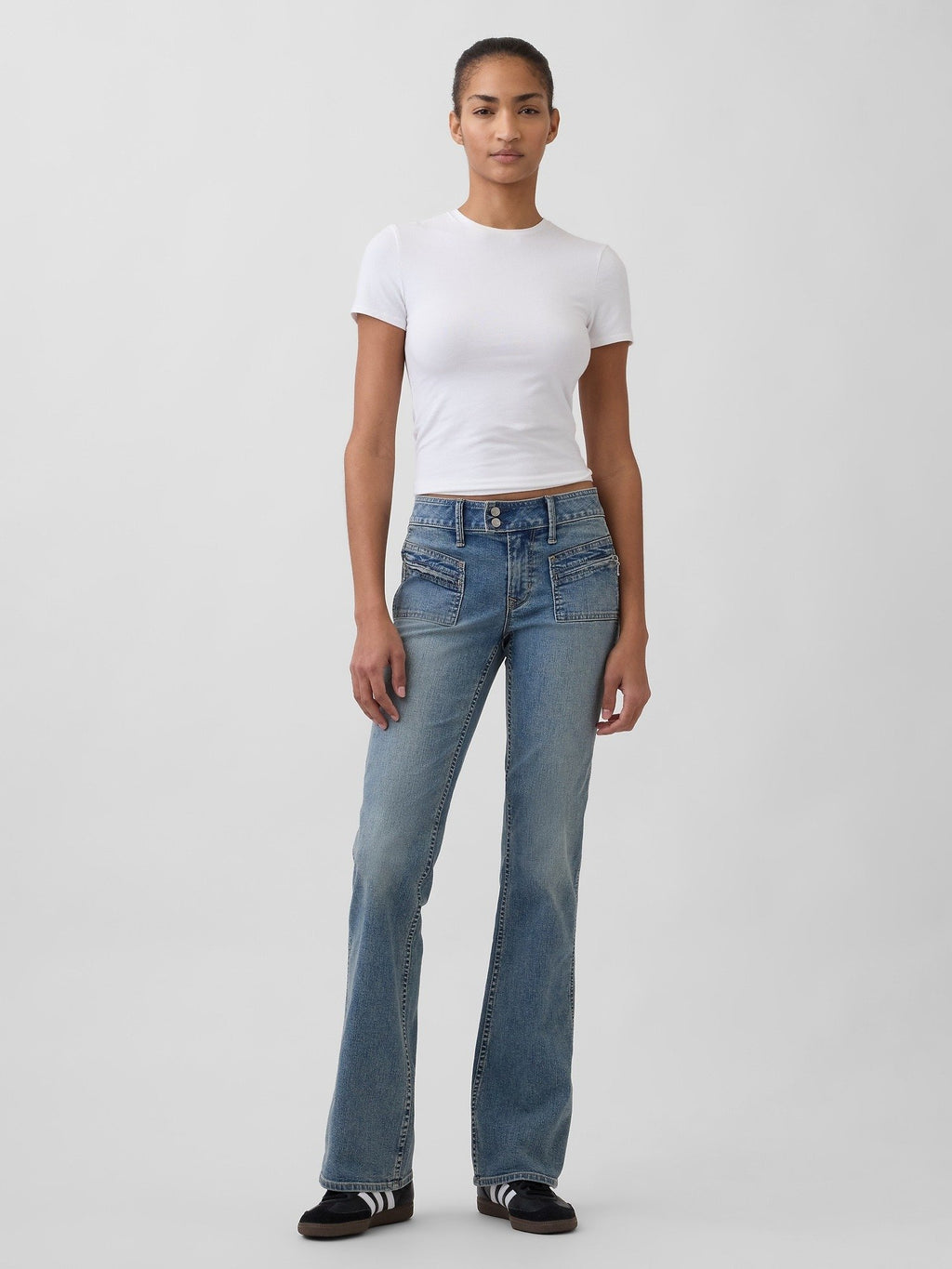 GAP LONG AND LEAN OLVERA ZIP POCKETS