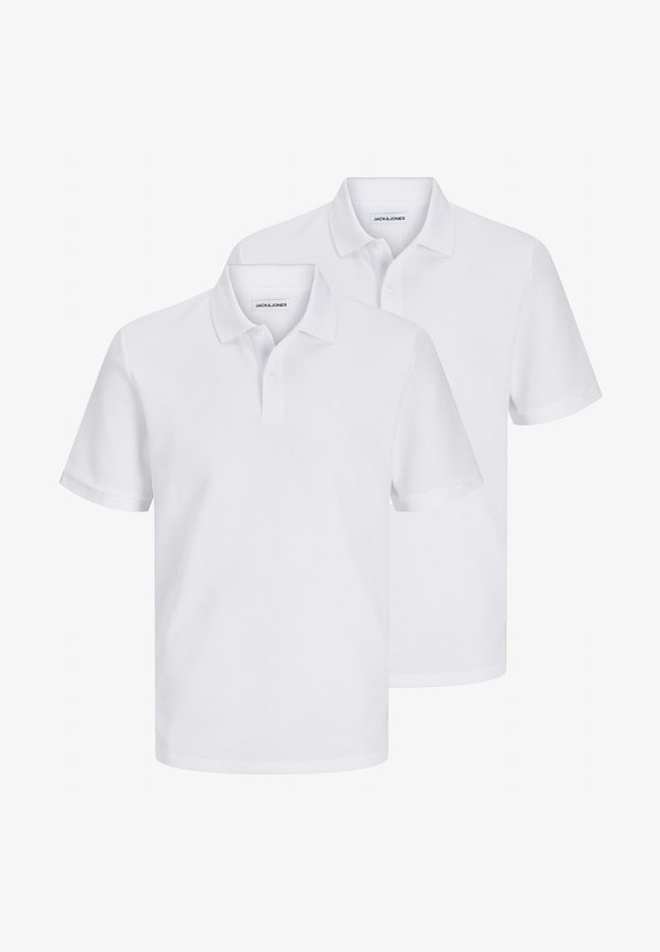Jack & Jones 2ER PACK  - Polo shirt - weiß