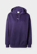 Puma OVERSIZED HOODIE - Fleece jumper - deep plum