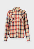 Von Dutch SHIRT PLAID WITH PATCH AND EMBROIDERY