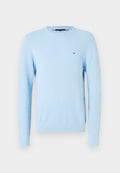 TEXTURED KNIT CREW NECK JUMPER Media 1