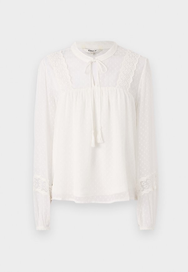 ONLY ONLTESSA - Blouse - cloud dancer