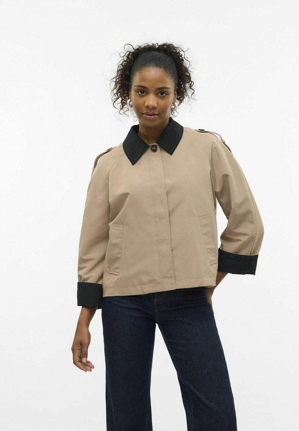 Vero Moda VMLUCIA - Summer jacket - silver mink