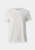 Tommy Hilfiger MINI LOGO - Basic T-shirt - ecru