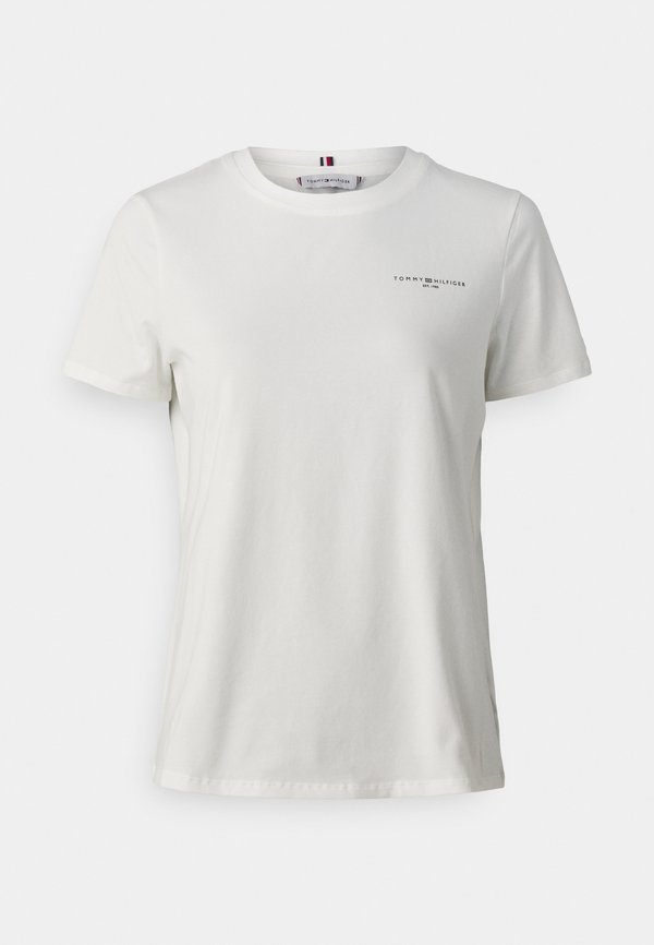 Tommy Hilfiger MINI LOGO - Basic T-shirt - ecru