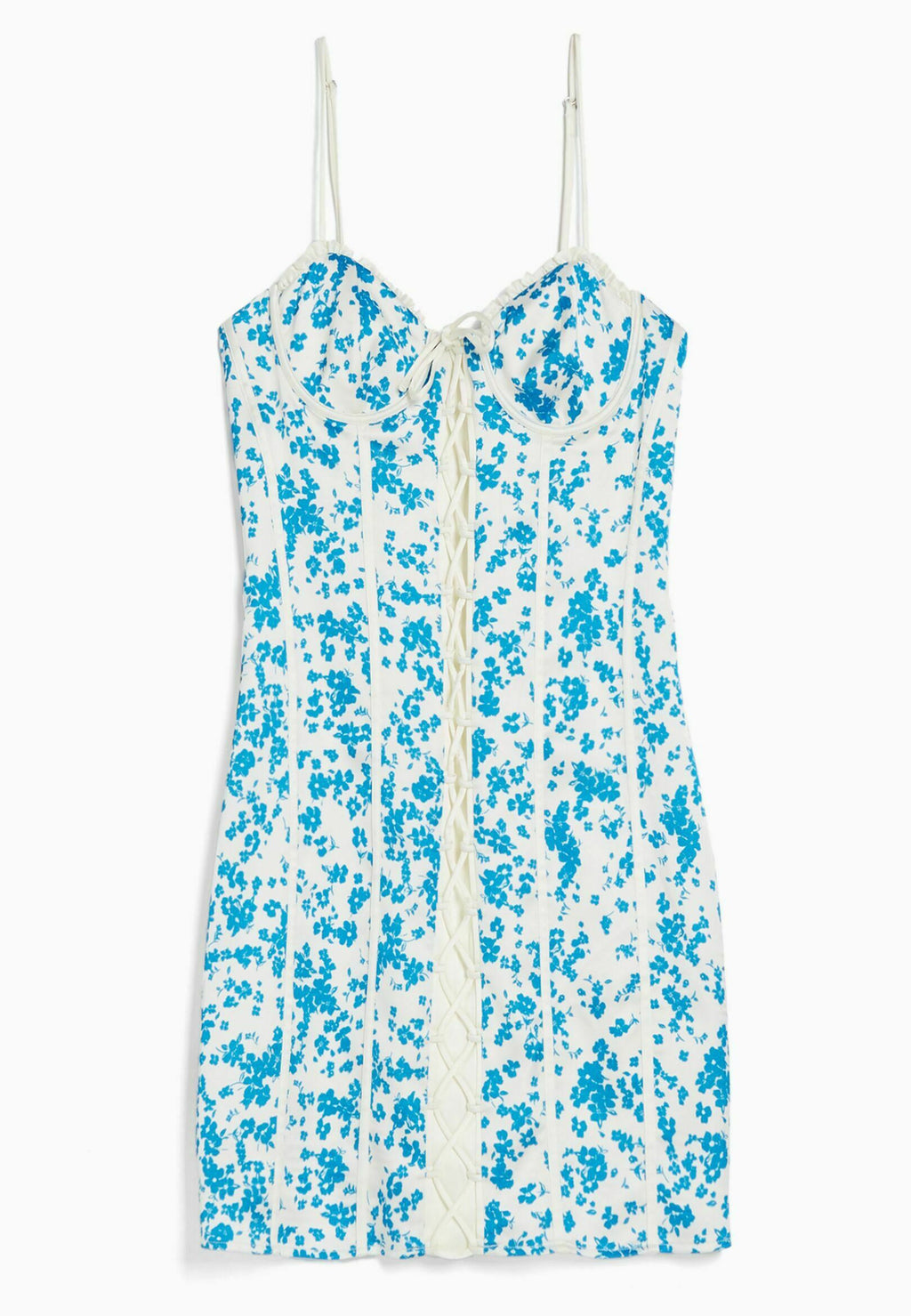 Bershka RUFFLED WITH TIES
