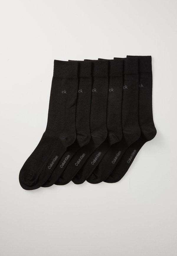 Calvin Klein Underwear MEN SOCK 6 PACK - Socks - black