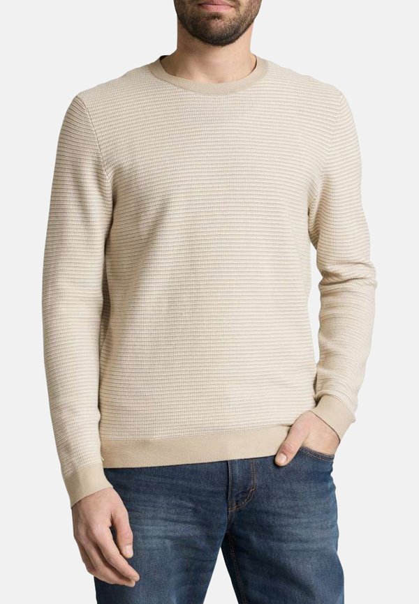 TOM TAILOR PULLS - Jumper - beige