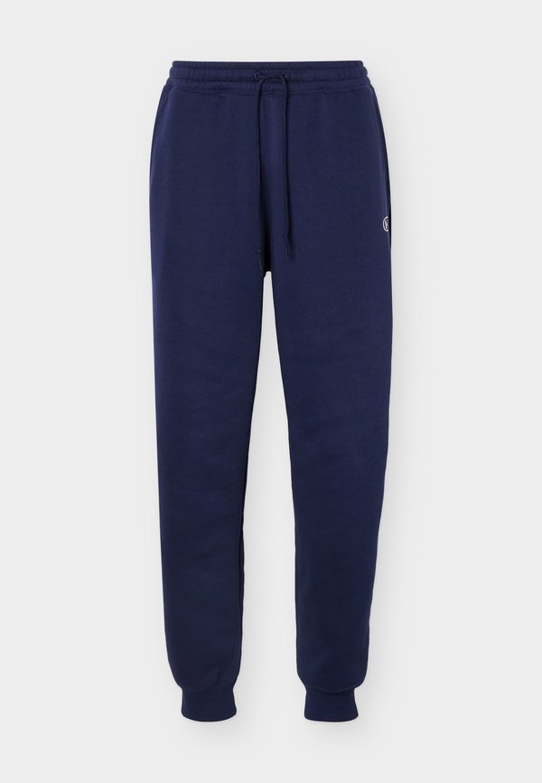 Under Armour RIVAL FLEECE - Tracksuit bottoms - midnight navy/white