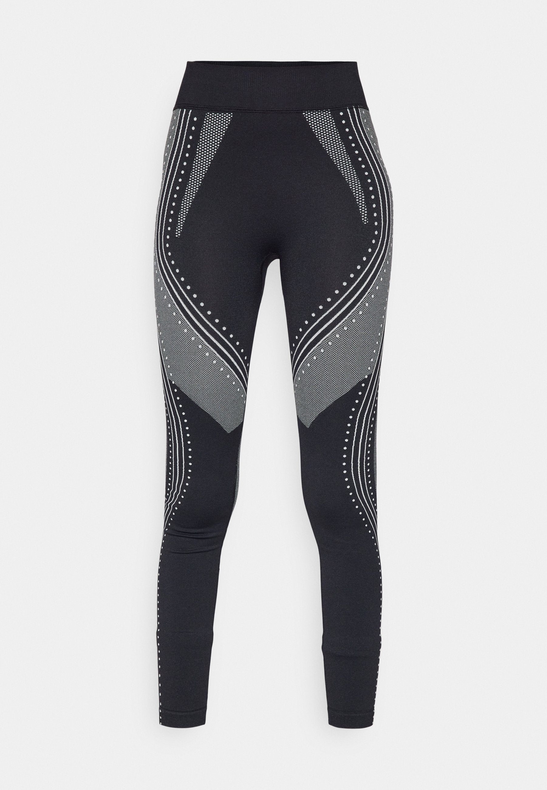Even&Odd active FULL LENGTH HIGH RISE SEAMLESS LEGGINGS WITH CONTRAST PATTERN