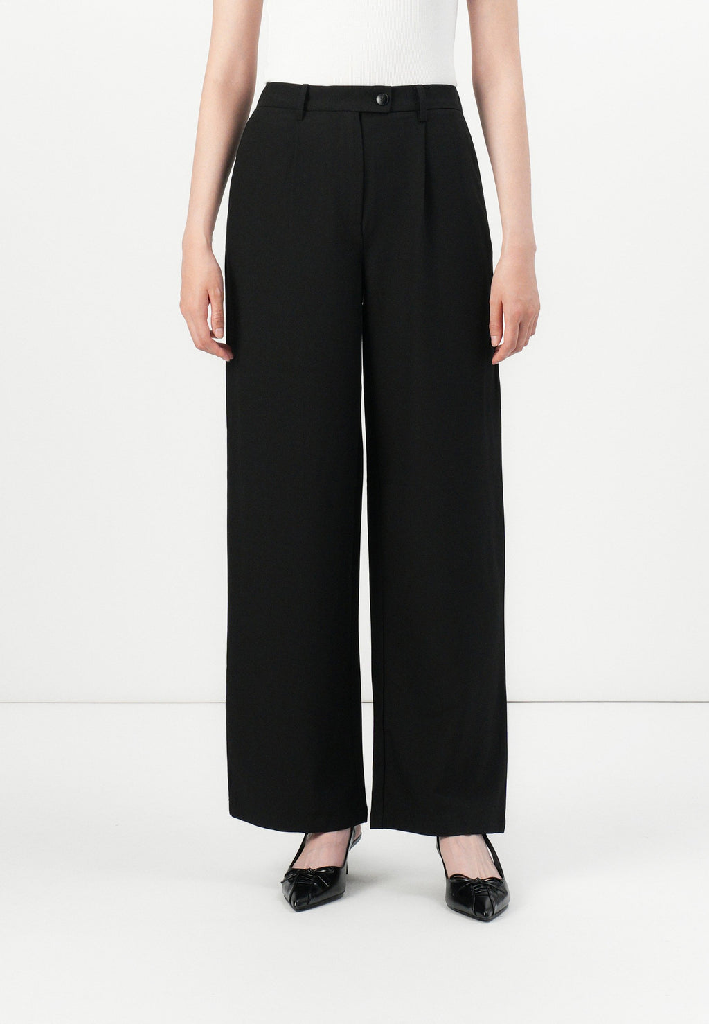 VILA Wide-leg VISIFFE High waist