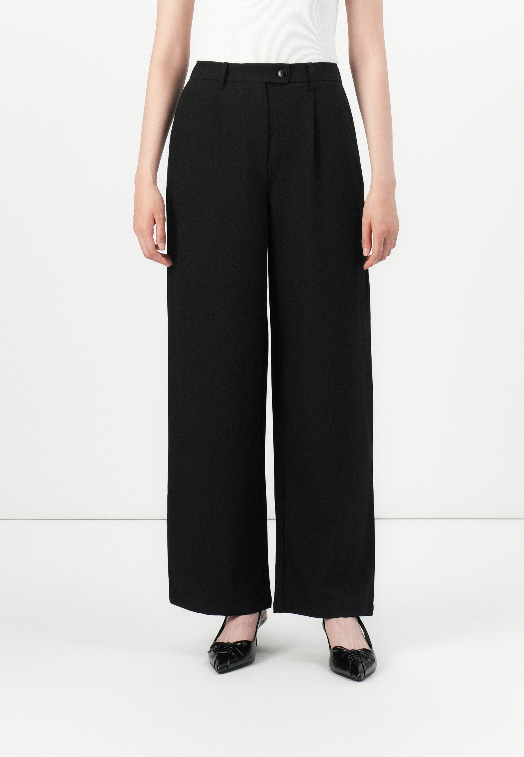 VILA Wide-leg VISIFFE High waist