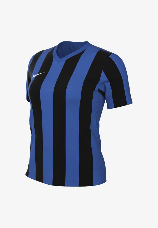 Nike Performance STRIPED DIVISION V TRIKOT DAMEN WEISS FUSSBALL - TEAMSPORT TEXTIL-TRIKOTS - Football jersey - blauschwarz