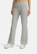 Under Armour RIVAL FLEECE PIPED - Tracksuit bottoms - mod gray light heather