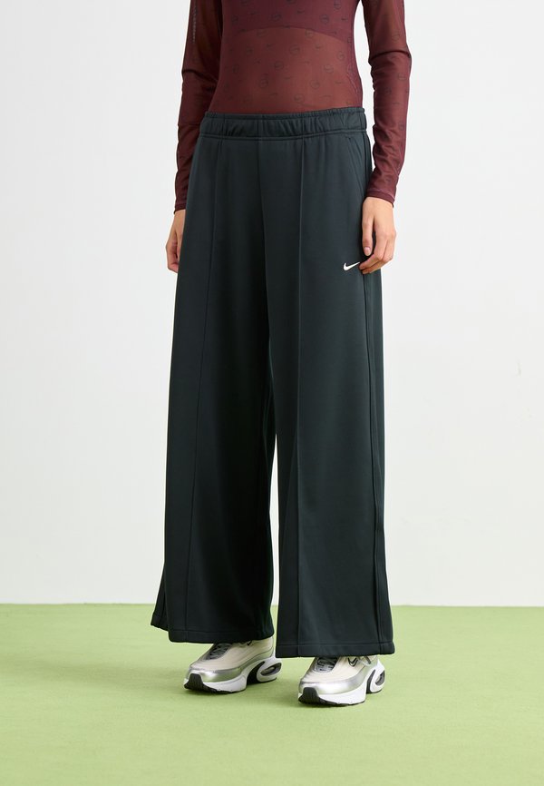 Nike Sportswear WIDE LEG - Tracksuit bottoms - black
