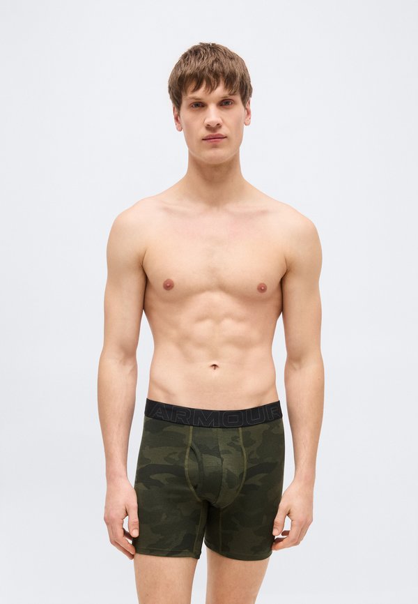 Under Armour PERFORMANCE 3 PACK - Boxer briefs - woodland green/baroque green/black