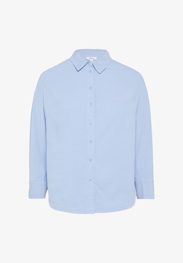 s.Oliver Button-down blouse - hellblau