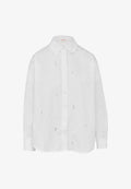 s.Oliver SCHMUCKSTEINEN - Button-down blouse - weiß