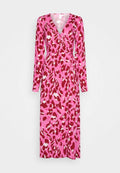 YAS Tall YASSAVANNA LONG WRAP DRESS