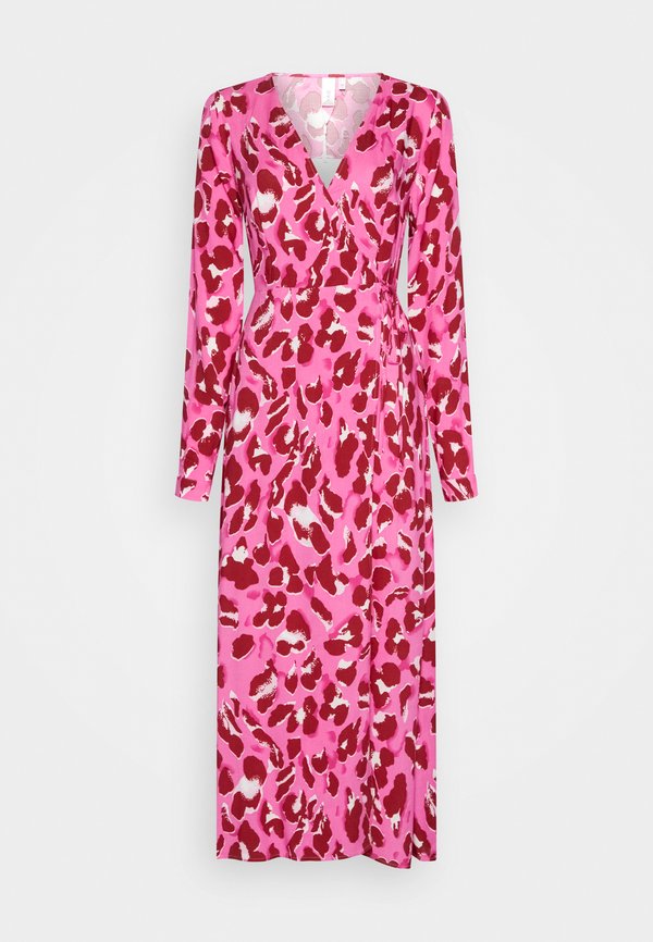 YAS Tall YASSAVANNA LONG WRAP DRESS